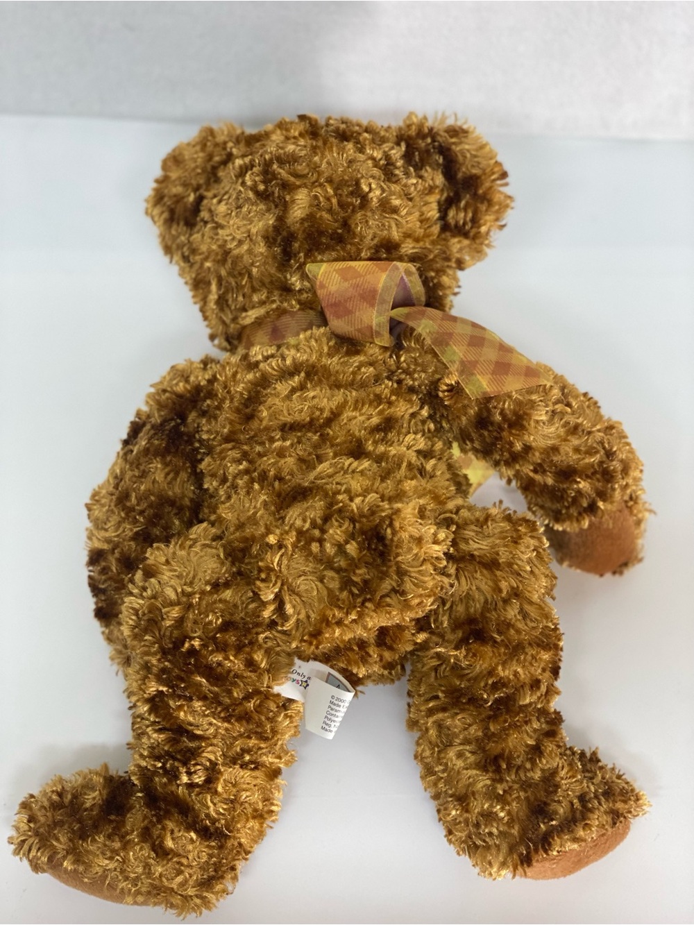 Toys R Us Animal Alley Golden Brown Teddy Bear Plush Cuddly Stuffed Animal Cozy - Picture 6 of 10